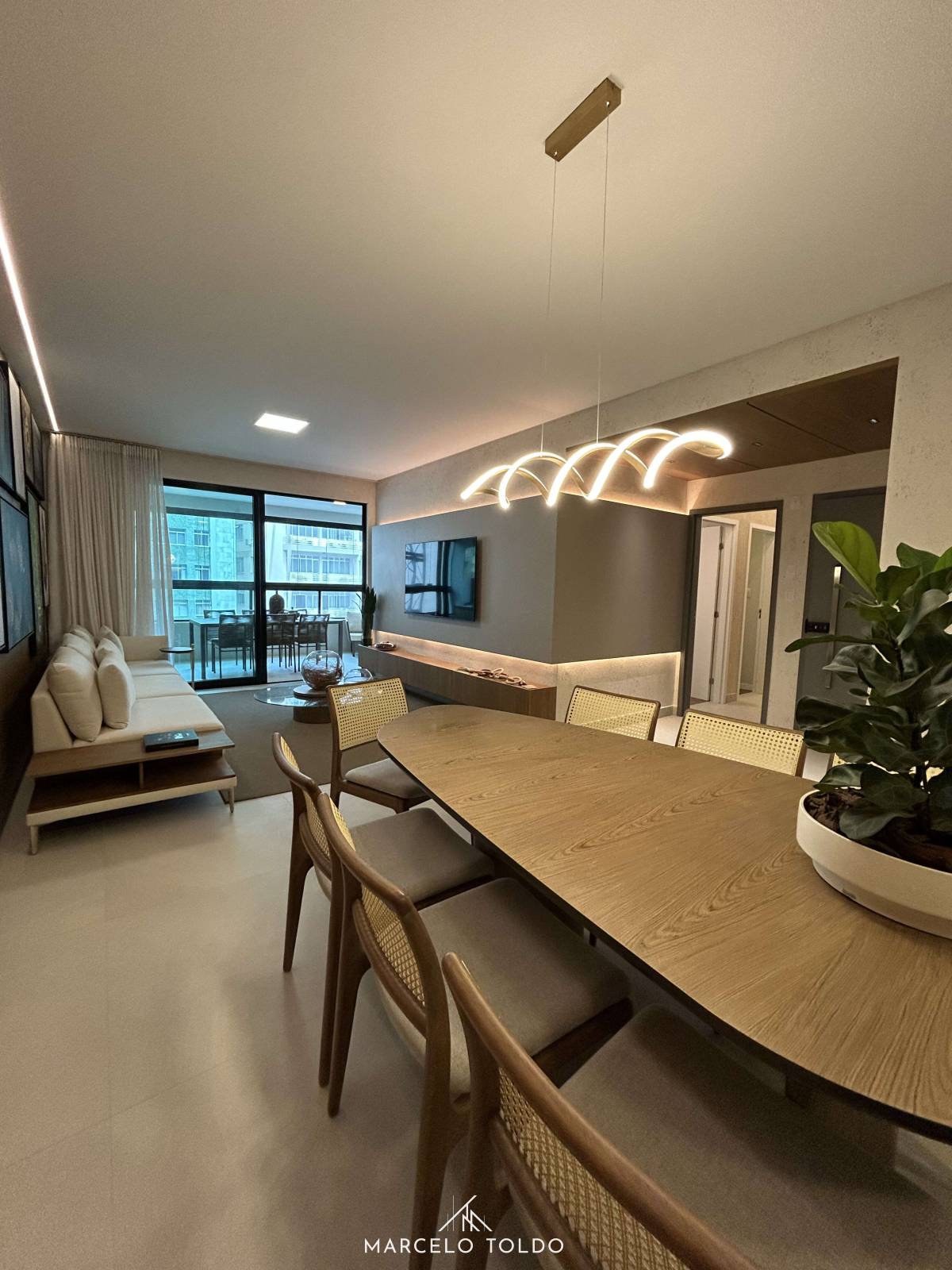 sala - Apartamento à venda, no PULSE Santo Antônio em Juiz de Fora, Centro, com 4 quartos, 156m²