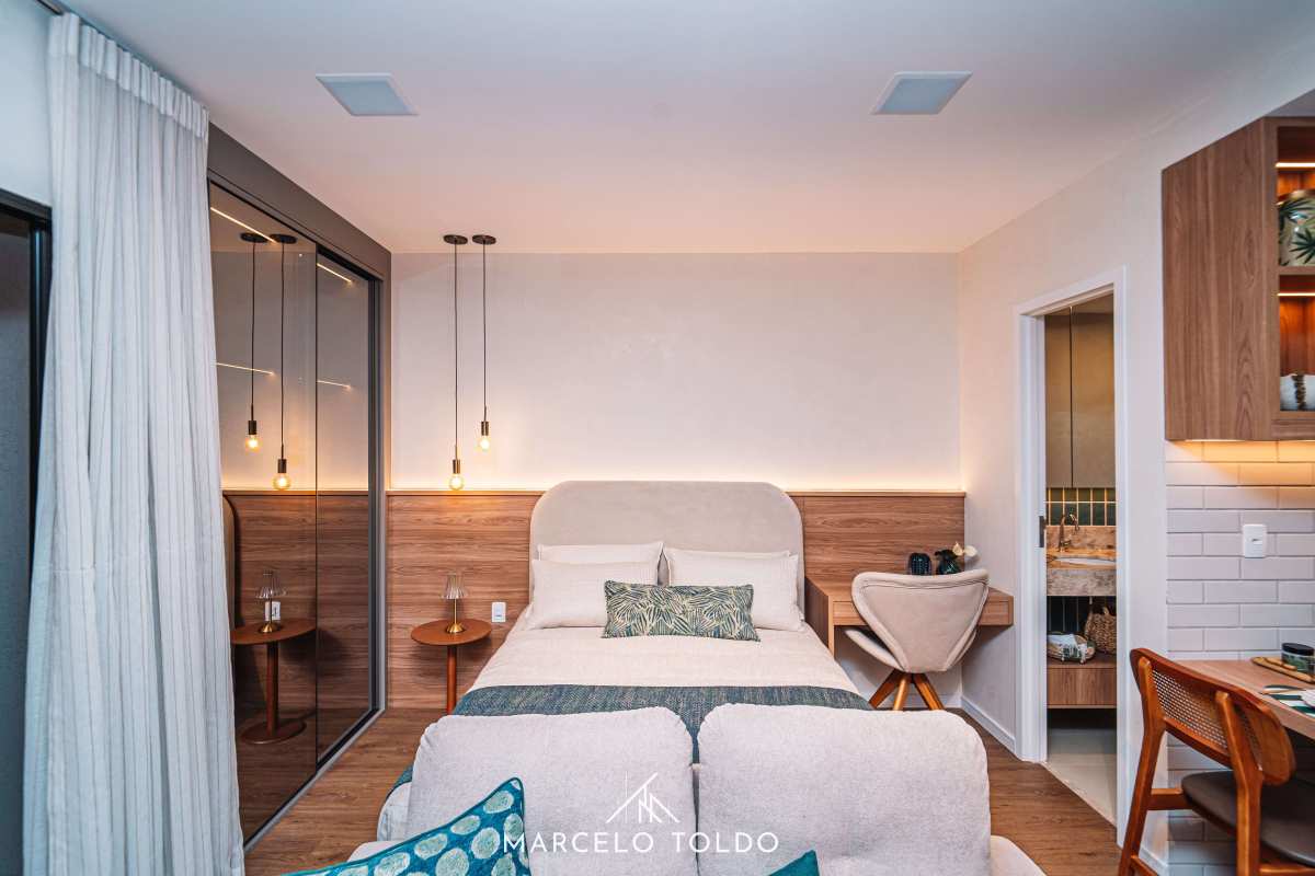  - Studio à venda, no Don Leon - Wellness by Velar em Juiz de Fora, Morro da Glória, com 1 quarto, 31m²