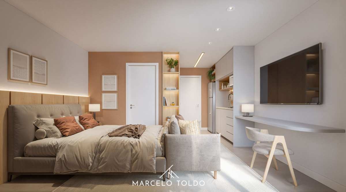  - Studio à venda, no Flow São Pedro em Juiz de Fora, São Pedro, com 1 quarto