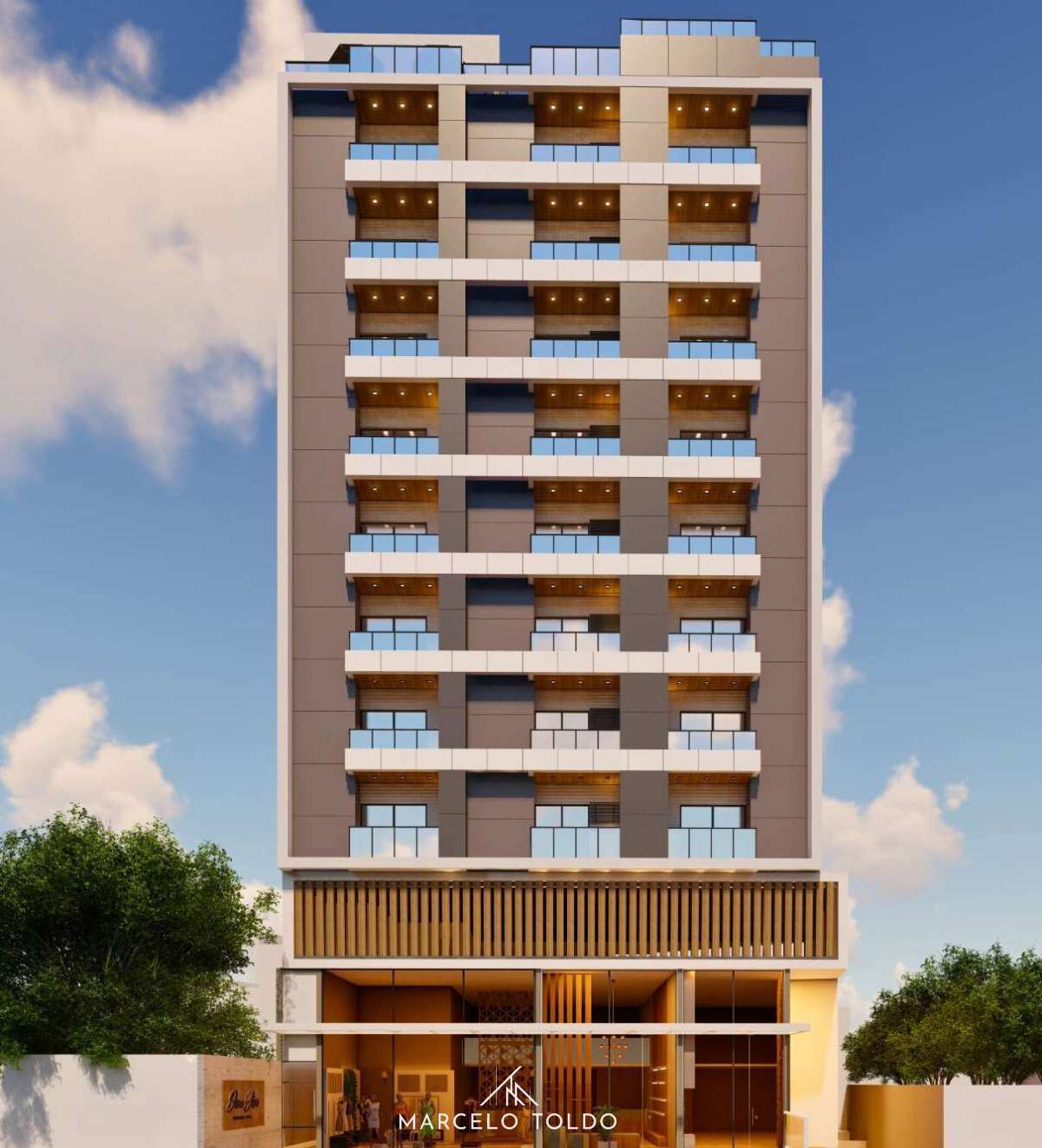 Studio à venda, no Dona Elisa Smart Living em Juiz de Fora, São Pedro, com 1 quarto, 34,15m² - Marcelo Toldo Imóveis